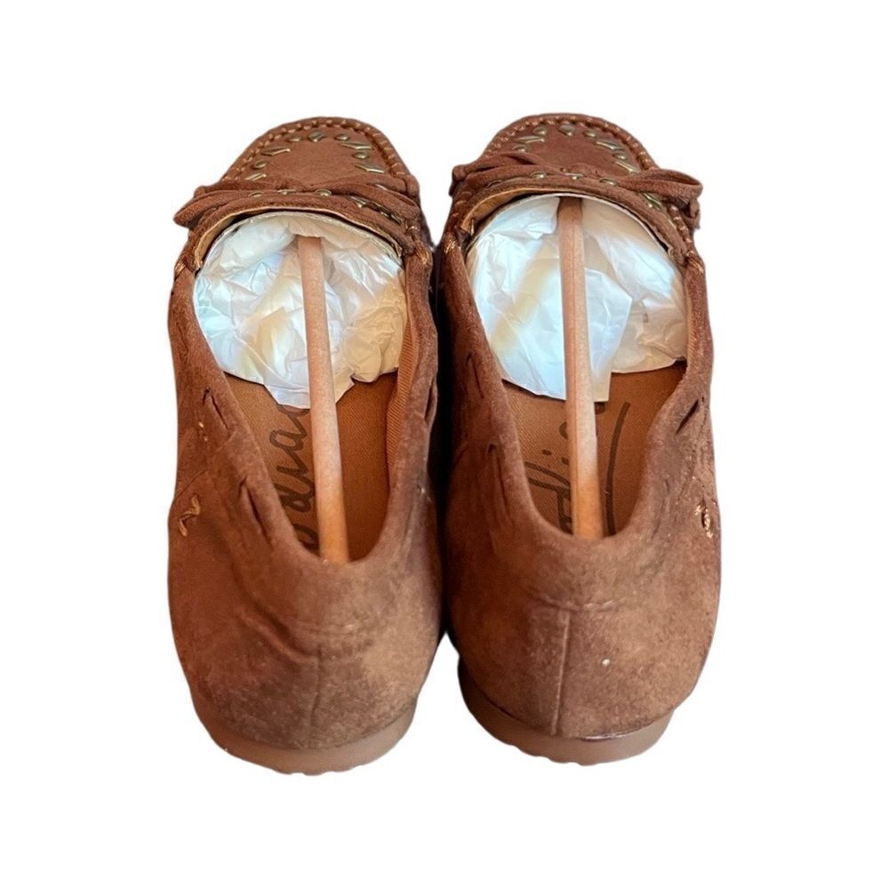 Zodiac Elery Studded Moc Toe Loafer- Cognac- Size 6.5- NIB - Picture 5 of 8